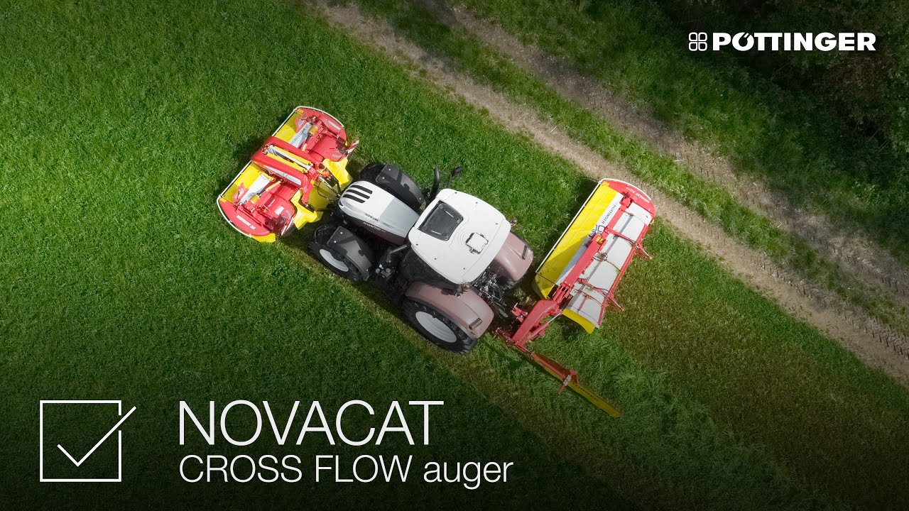 PÖTTINGER - NOVACAT CROSS FLOW auger