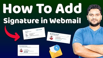 How to Add Signature in Webmail