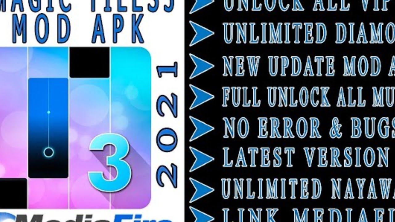 Magic Tiles MODMENU 😈FREE.UNLIMITED COIN AND DIAMOND😈