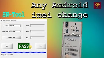 how to _ repair imei _ all mtk _ android phone  _by _ sn writer tool _ Tech and tricks by iqra