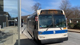 MTA NYC Bus: 2009 Orion VII Next Gen #4421 on the Bx1 LTD