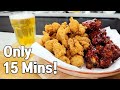 How to Make Korean Fried Chicken in 15 Minutes Recipe l Better Than Restaurants