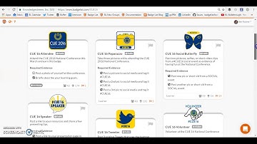 Badge List 1-minute Demo