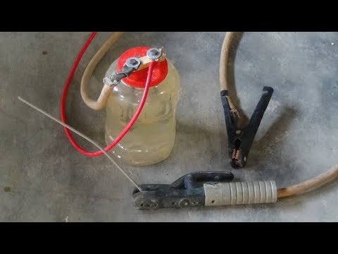 water welding machine how to make welding machine in salt water