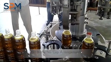 Automatic Oil Bottle Filling Capping Machine-Sharp Packaging Machines