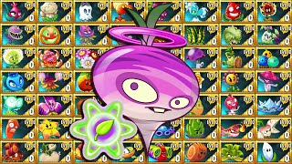 ALL Plants 1 POWER-UP vs Team ANIMAL Zombies - Who Will Win? - PvZ 2 Challenge