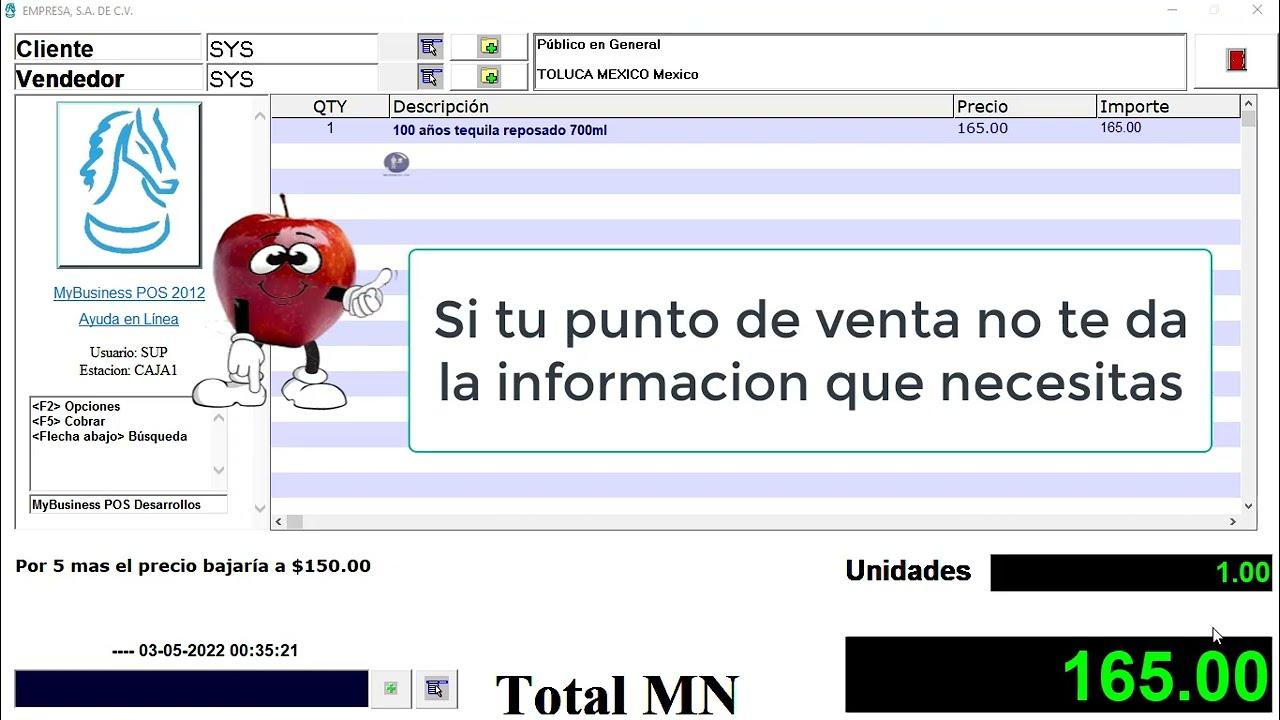 Mybusiness POS Configurador de Punto de Venta - YouTube