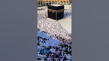 The Holy Kaaba was built by Prophet Ibrahim (AS) and Prophet Ismail (AS) at the command of Allah SWT