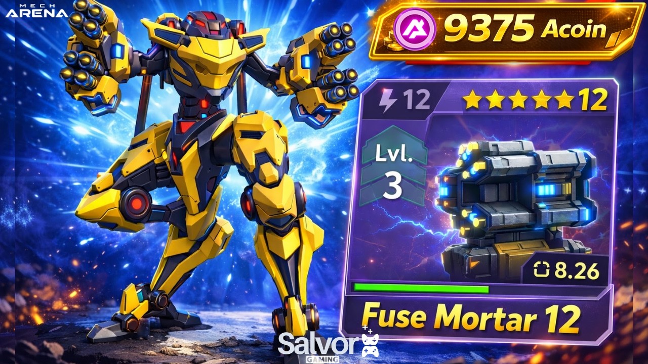 🚀 LANCEWING + FUSE MORTAR 12 🙏 COMING TO THE GEAR HUB! | Mech Arena