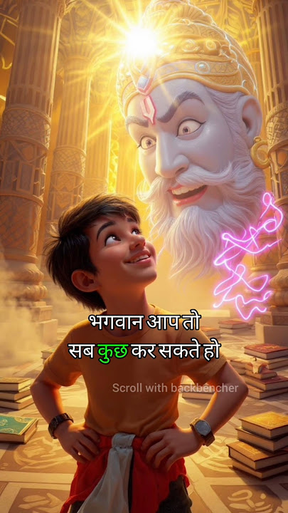 Bhagwan ko bhi tension hua|#shorts#ytshorts#backbenchers