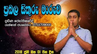 Venus Transit June 01Th, 2018 Rukshan Jayasekara Lagna Palapala.