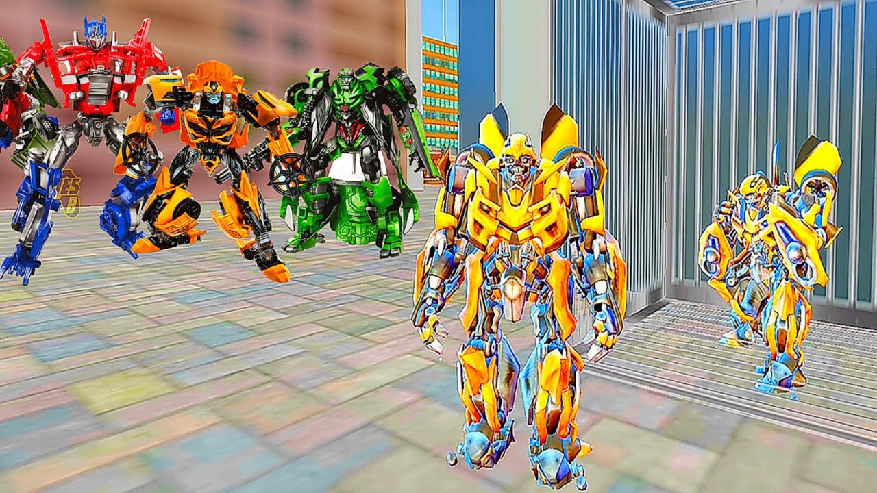Grand Robot Bike Transform Shooting Spy Endless Robot Fighting | Android iOS Gameplay