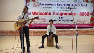 Welcome Programme 2080