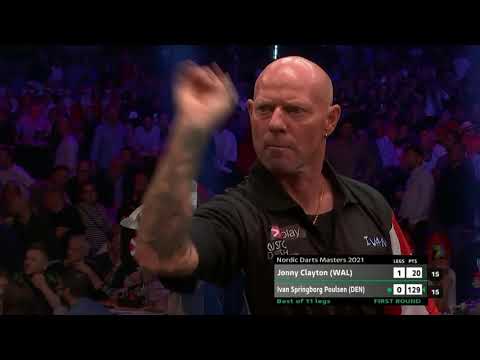 Jonny Clayton v Ivan Springborg Poulsen | 2021 Nordic Darts Masters | Round 1