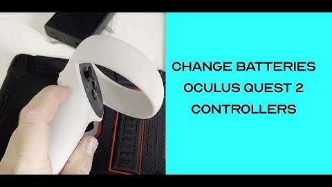 Change Batteries In Quest 2 Controllers Easily