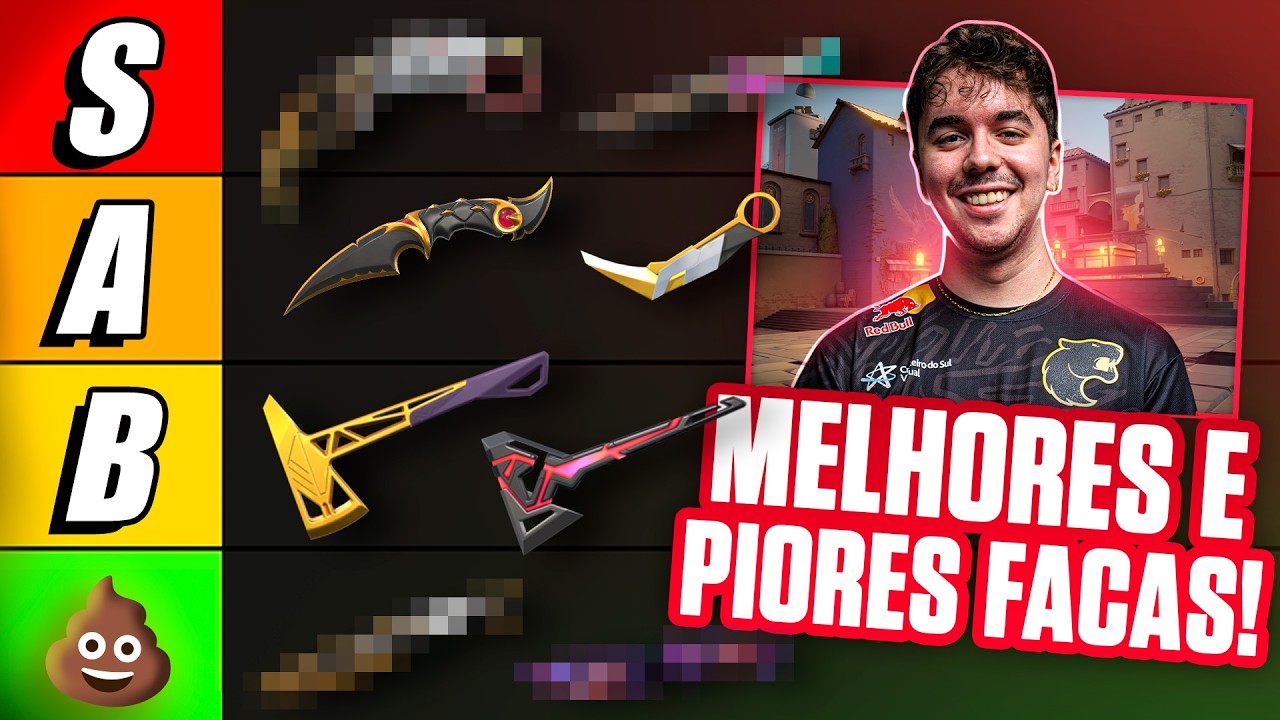 AS MELHORES e PIORES FACAS do VALORANT