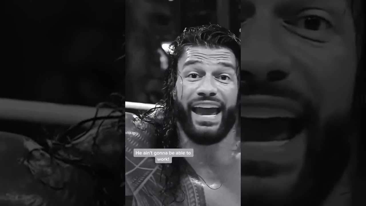 Roman Reigns Trash Talk
