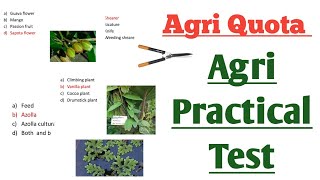 Agri Practical Test | KCET Agri Practical Exam Specimens screenshot 4