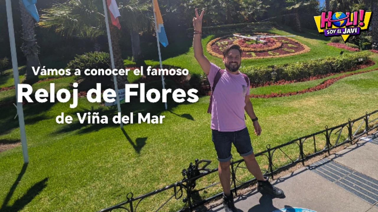 ¿Por Qué Todos se Fotografían en el Reloj de Flores? 🌸  | Viña del Mar 🇨🇱