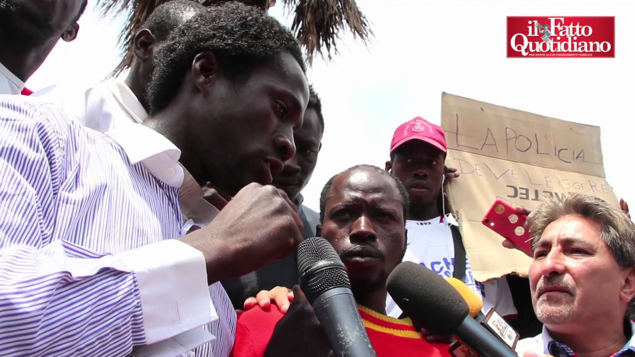 Rosarno e San Ferdinando, protestano i migranti: 