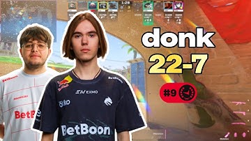 DONK 22-7 w/Magnojez EU FACEIT POV (Mirage) | 4074 ELO