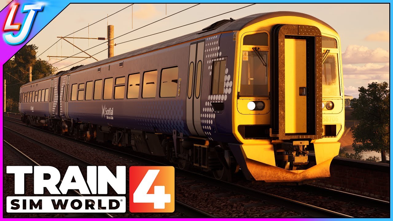 Train Sim World 4 - Skyhook Games | Scotrail Class 158 (LIVE) - YouTube