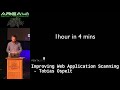 Improving Web Application Scanning by Tobias Ospelt