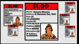 Famous The Dark Truth About Your Data Profile