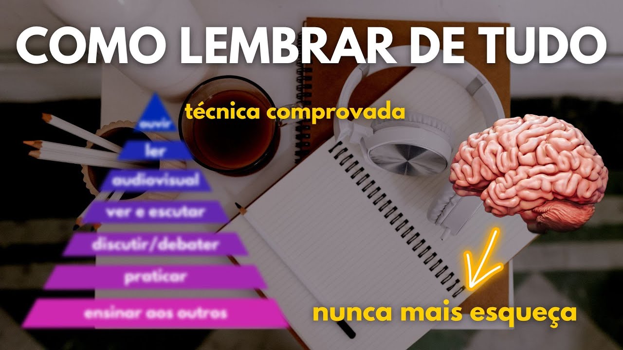 USE ESSAS TÉCNICAS PARA LEMBRAR DE TUDO QUE VOCÊ ESTUDOU