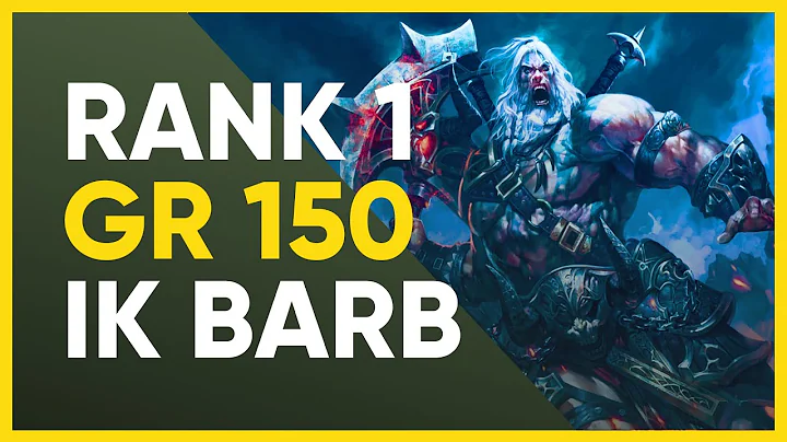 Rank 1 Barbarian Immortal King - GR 150 Season 27