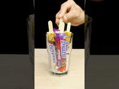 Snickers Chocolate Ice-Cream #shorts