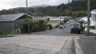 Biking down Baldwin street BETTER QUALITY