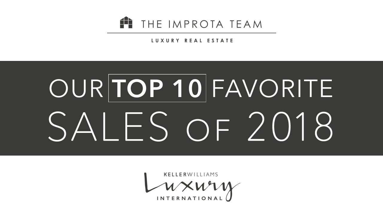 Improta Team: Our TOP 10 Favorite Sales of 2018
