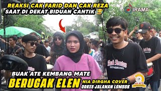 BEGINILAH REAKSI CAK FARID DAN CAK REZA DIDEKATI BIDUAN CANTIK BUAK ATE KEMBANG MATE | IRAMA DOPANG