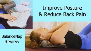 How to Reduce Back Pain & Improve Posture, Neck, Low Back, Rounded Shoulders | BalanceNap Review screenshot 5