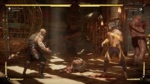 Mortal Kombat 11 baraka tech againts flawless block up 2 with short reach (i call it the shadraka)