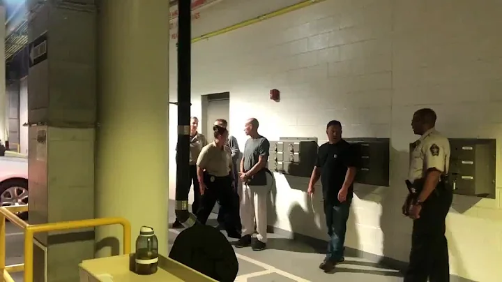 Brian Sluss at the Wake County Detention Center