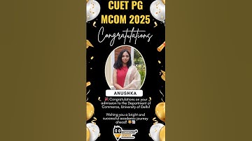 CUET PG M.Com 2026 | Selection Delhi University #cuetpg2026 #cuetpgmcom2026 #mcom #srcc #shorts