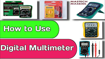 How to use Multimeter in Hindi/Urdu | How to Check Voltage and Current in Digital Multimeter 2021