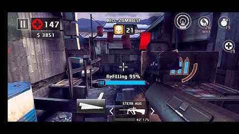 Dead Trigger 2 - Steyr Aug vs. Kriss Vector Elite