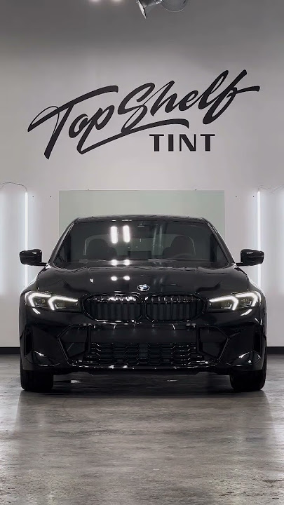 2023 BMW 330i with 20% Xpel XR Ceramic Window Tint - Bentonville, AR - Northwest AR