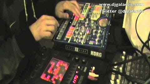 DJ Galactic - Proton With Korg EMX and Kaoss Pad 3