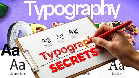 Top 6 typography Secrets No Designer Will Tell You Free Of Cost!!!