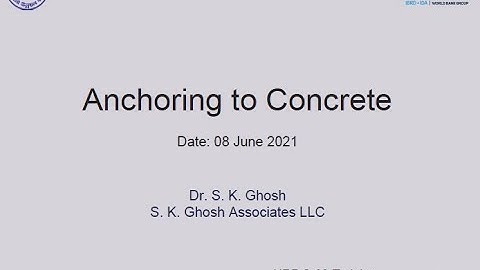 S-15_Anchoring to Concrete/ 08-June, 2021.