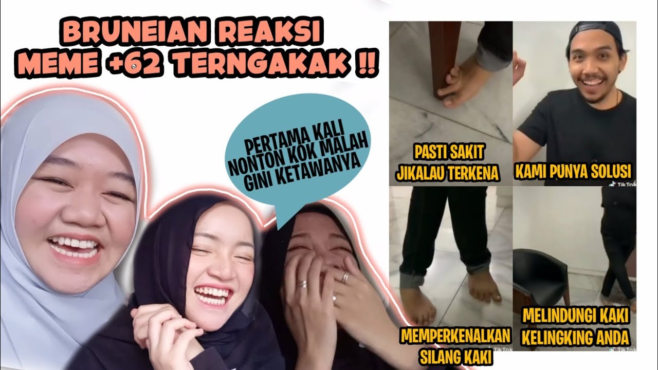 LUCU ABIS! MEME +62 GA ADA OBAT | BRUNEIAN REACTION