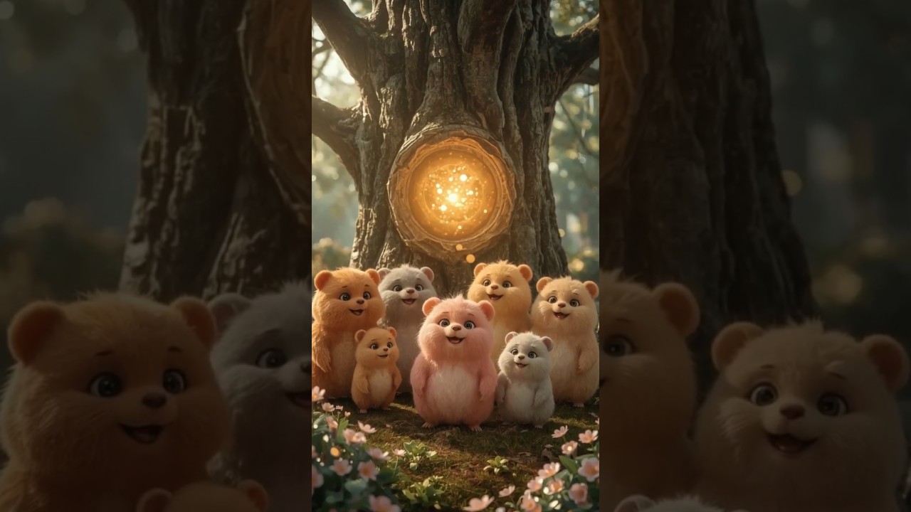 Tiny Hero vs Giant Shadow – A Magical Forest Story 🐾🌳 