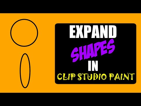 Clip Studio Paint: How to Expand Shapes the Easy Way