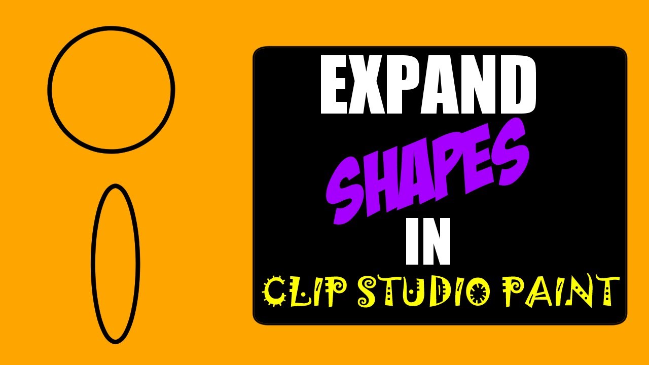 Clip Studio Paint: How to Expand Shapes the Easy Way - YouTube