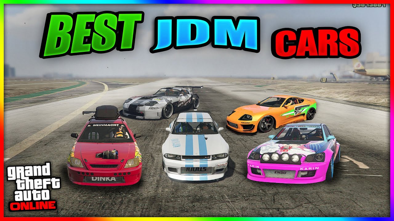 Top 5 Best Jdm Cars in GTA 5 online (2021) YouTube