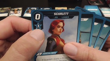 G.I. Joe Deck Building Game Review